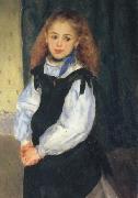 Pierre Renoir Portrait of Delphine Legrand oil on canvas